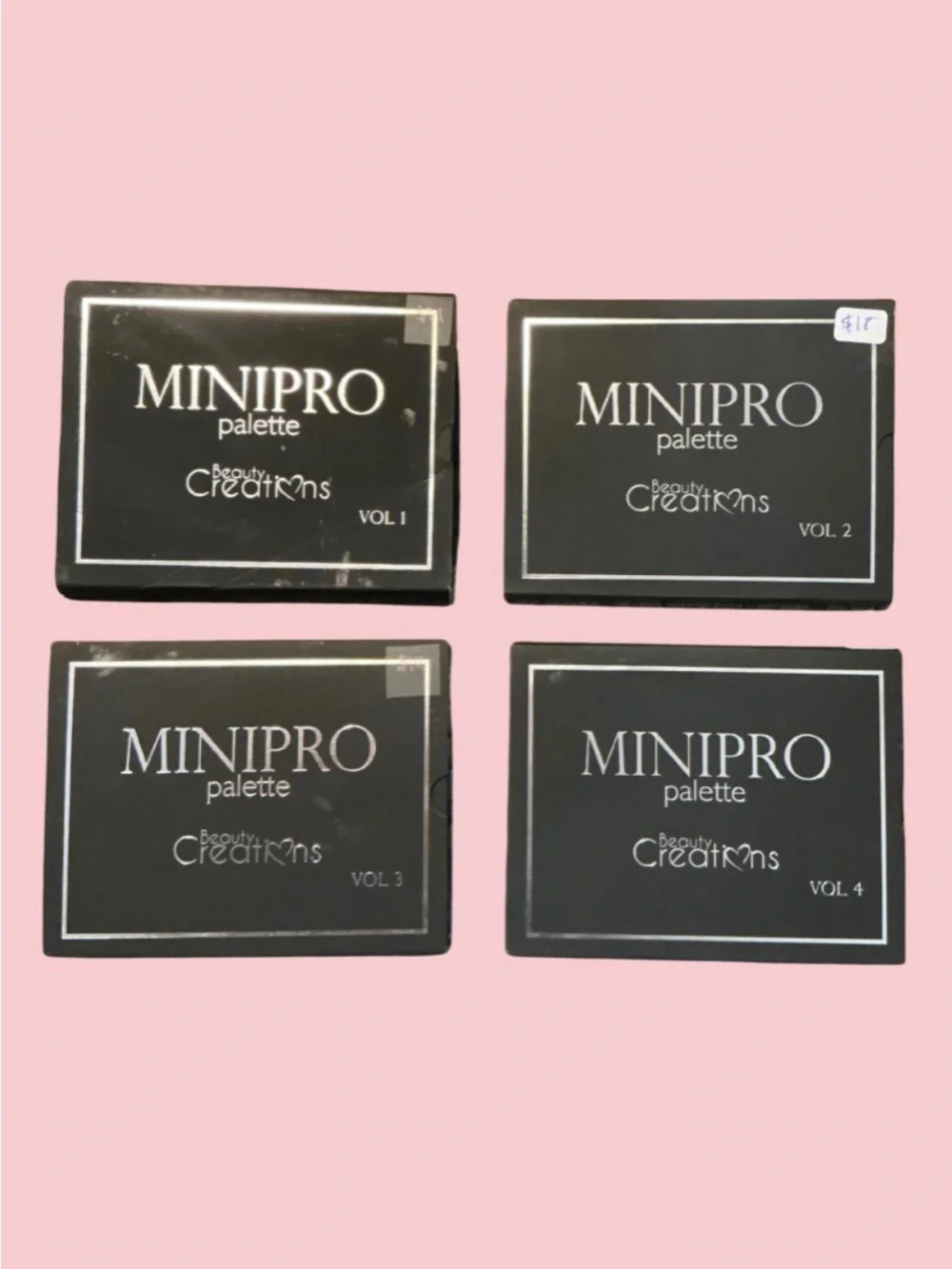 MINIPRO Palette Set - Black Compact Eyeshadow Collection (4)